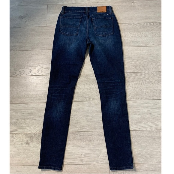 Lucky Brand Brooke Skinny Dark Wash Mid Rise Jeans - Picture 3 of 13